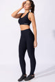 Conjunto Fitness Texturizado Preto