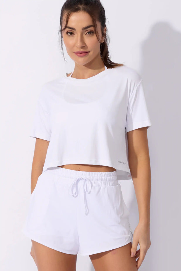 Cropped Gota Branco