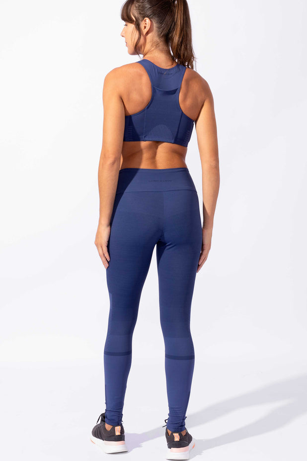 Conjunto Fitness Modelador Curves Azul