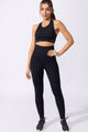 Conjunto Legging Cintura Alta Anticelulite Preto