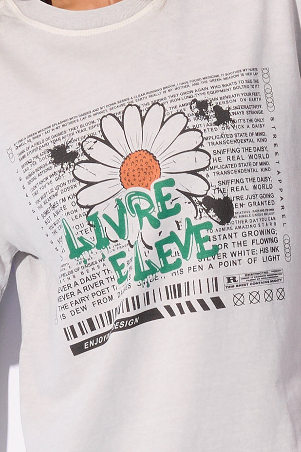 T-Shirt Estonada Paper Daisy