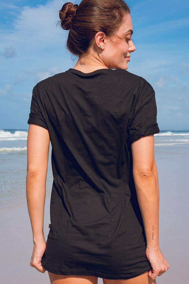 T-Shirt Preta Free Spirit