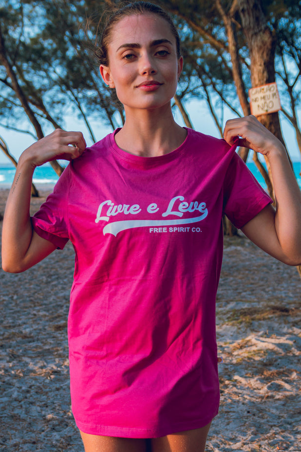 T-Shirt Rosa Free Spirit