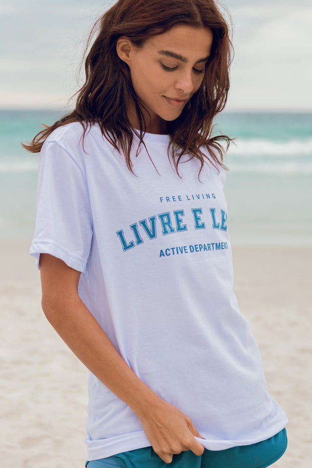 T-Shirt Branca Free Living