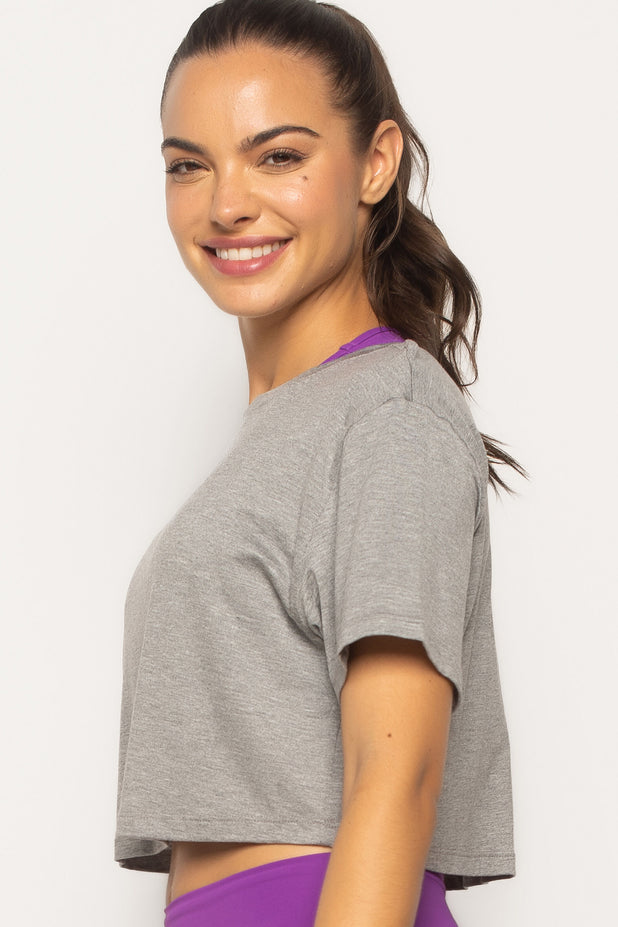 Cropped T-shirt Mescla