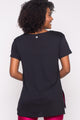 Blusa Alongada com Fenda Liberdade