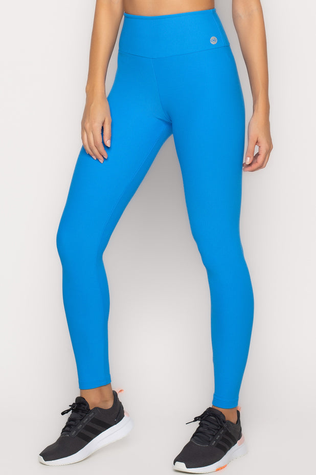 Legging Texturizada Azul Enseada