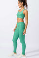 Calça Legging Texturizada Verde