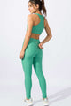 Calça Legging Texturizada Verde