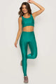 Calça Legging Texturizada Verde