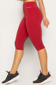 Calça Corsário Modeladora Vermelho