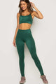 Legging Texturizada Verde Aldeia