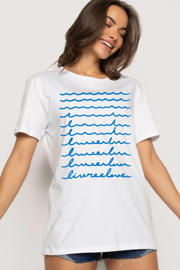 T-Shirt Livre e Leve Wave